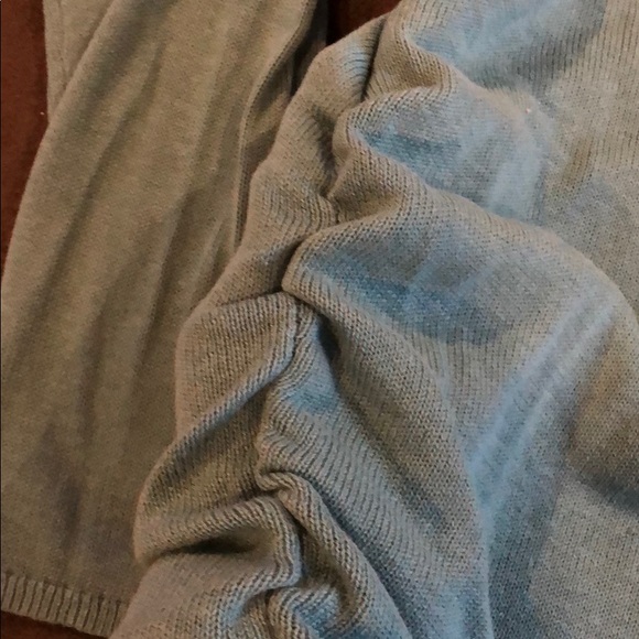 Teal maternity sweater - Picture 2 of 3